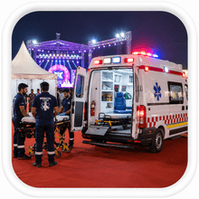 Event Ambulance services in Modasa
