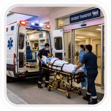 Patient Transfer services in Modasa